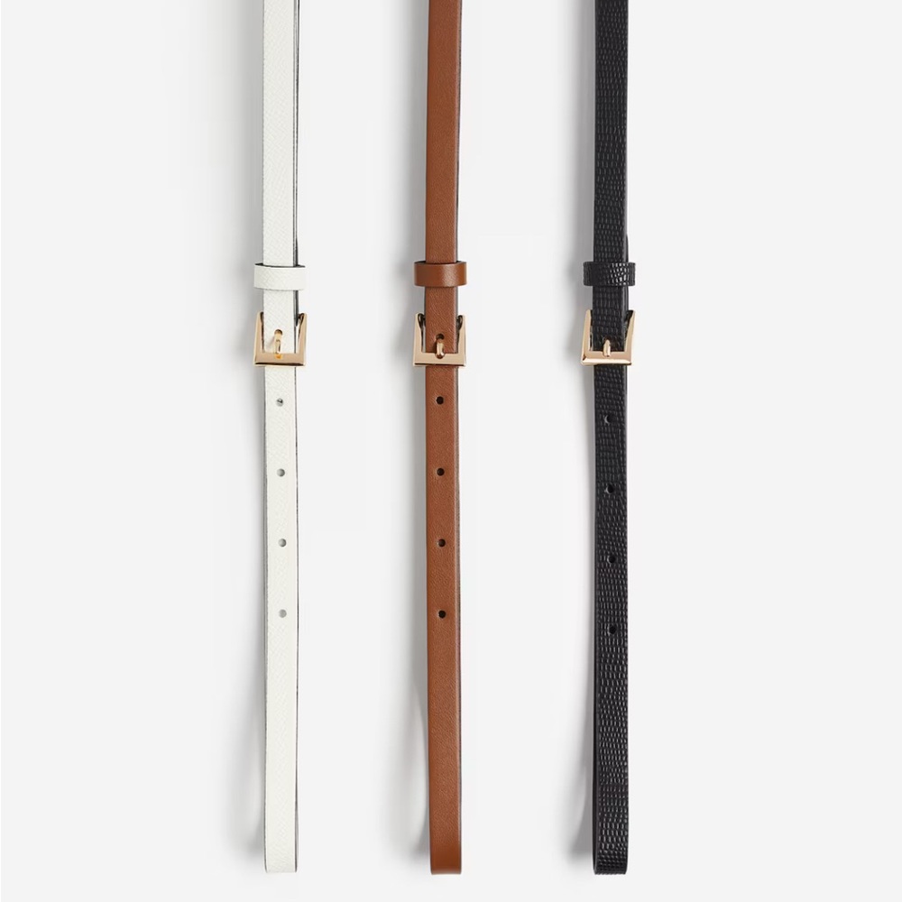 3 Pack H&M Medium Belts
